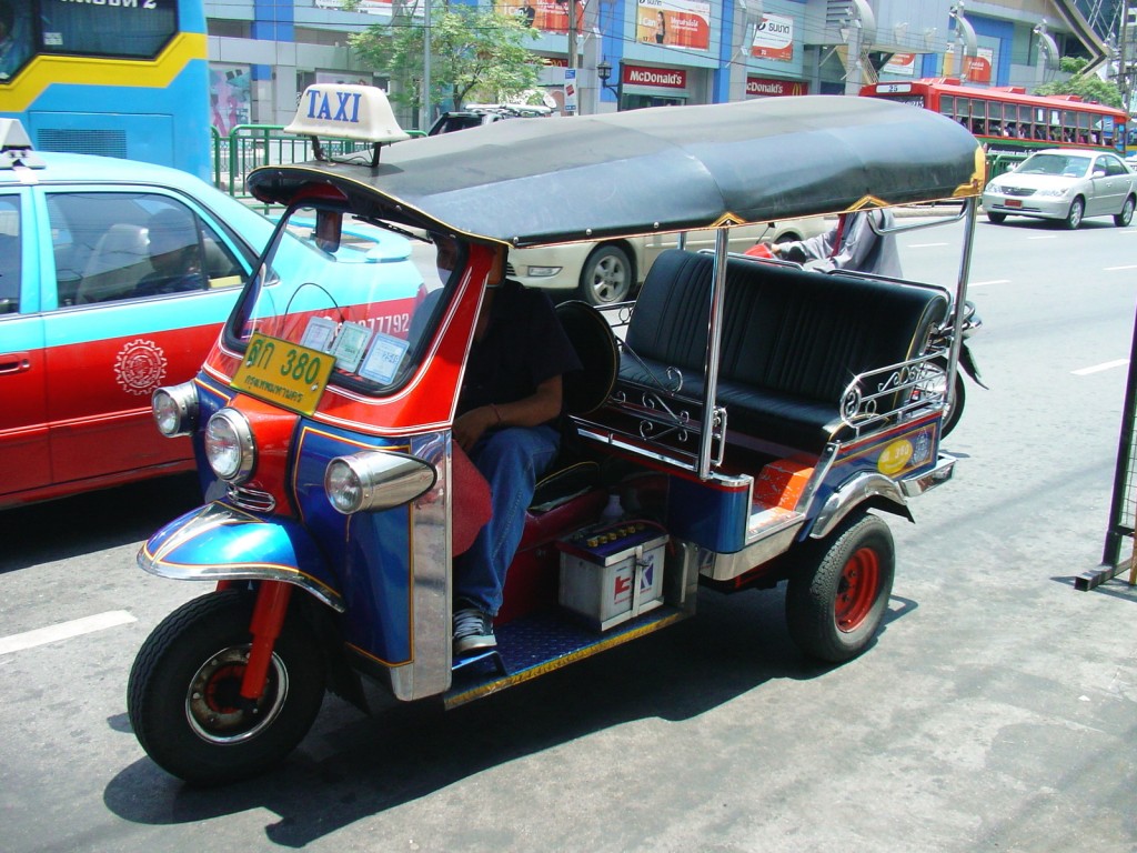 Tuk tuk in Bangkok